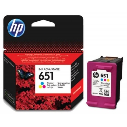 HP no.651 Trikolor C2P11AE originál