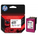 HP no.651 Trikolor C2P11AE originál