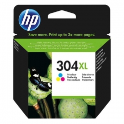 HP 304XL Color originál 300str. 7ml