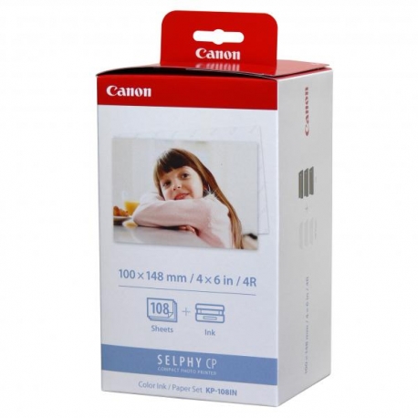Canon SELPHY CP  Color Ink KP108IN foto-3 bal. KP36IN lesk/biely original