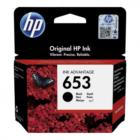 HP no.653 BK 3YM75AE originál 360str.