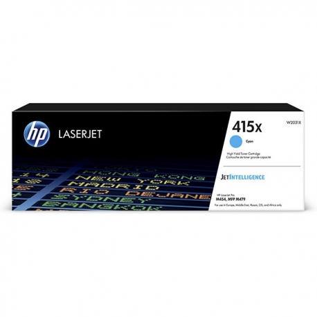 HP 415X W2031-3 CMY originál 6000 str.